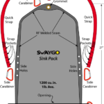 sink pack technical drawing