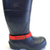 Red Chicken loop strap on boot